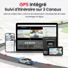 Triple Caméra Dashcam REDTIGER F17 GPS WiFi