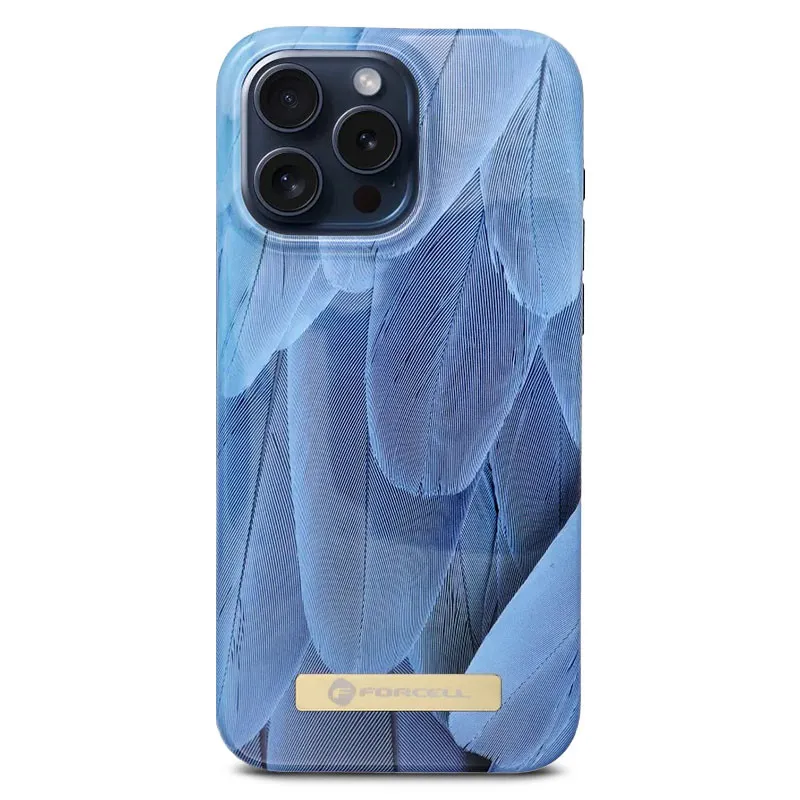 iPhone 15 Pro Max | Coque MagSafe FORCELL F-Protect Mirage Blue Bird iPhone 15 Pro Max | Coque MagSafe FORCELL F-Protect Mirage Blue Bird