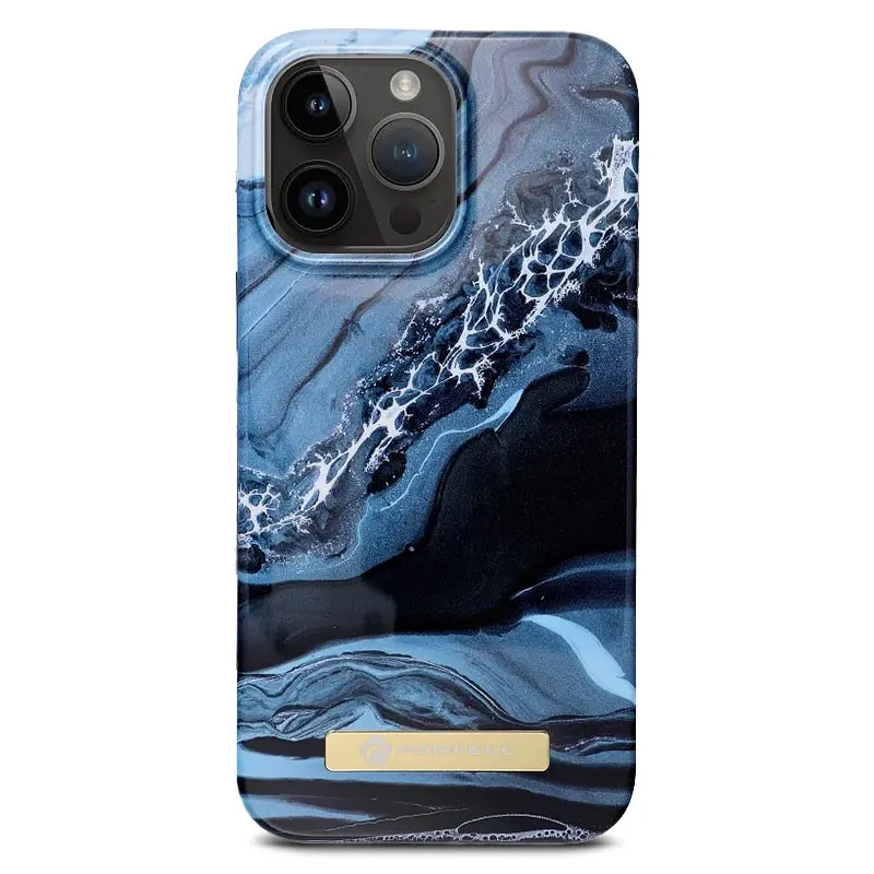 iPhone 15 Pro | Coque MagSafe FORCELL F-Protect Mirage Marble Ocean iPhone 15 Pro | Coque MagSafe FORCELL F-Protect Mirage Marble Ocean