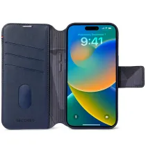 iPhone 14 Pro | Étui Cuir DECODED MagSafe Detachable Wallet