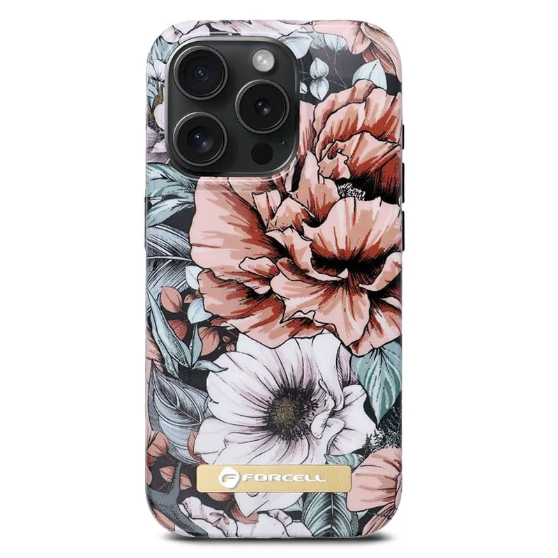 iPhone 15 Pro Max | Coque MagSafe FORCELL F-Protect Mirage Bloom Bush iPhone 15 Pro Max | Coque MagSafe FORCELL F-Protect Mirage Bloom Bush