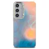 Galaxy A55 | Coque Silicone avec Motif Laser Plumes