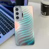 Galaxy A55 | Coque Silicone avec Motif Laser Ondulations