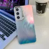 Galaxy A55 | Coque Silicone avec Motif Laser Sunset
