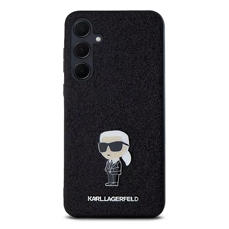 Galaxy A55 | Coque KARL LAGERFELD Glitter Karl Patch