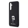 Galaxy A55 | Coque KARL LAGERFELD Glitter Karl Patch