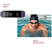 Bracelet Connecté ZEBLAZE Zeband | Écran OLED | Étanche IP67