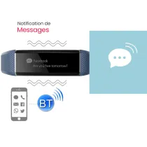 Bracelet Connecté ZEBLAZE Zeband | Écran OLED | Étanche IP67