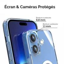 iPhone 16 Pro | Coque MagSafe Transparente VILI Mag C