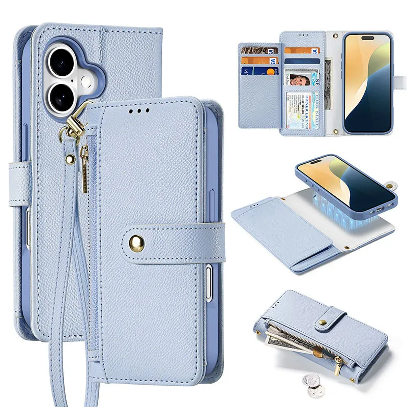 iPhone 16 | Étui Cuir DUX DUCIS Lawa avec Coque Détachable iPhone 16 | Étui Cuir DUX DUCIS Lawa avec Coque Détachable