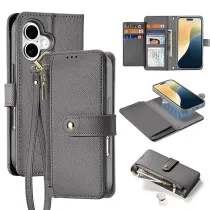 iPhone 16 | Étui Cuir DUX DUCIS Lawa avec Coque Détachable