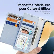 iPhone 16 | Étui Cuir DUX DUCIS Lawa avec Coque Détachable
