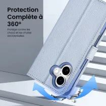 iPhone 16 | Étui Cuir DUX DUCIS Lawa avec Coque Détachable
