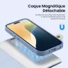 iPhone 16 Pro | Étui Cuir DUX DUCIS Lawa | Coque Détachable