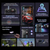 Smartphone Étanche Antichoc HOTWAV Cyber 15