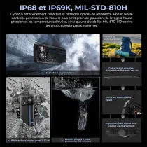 Smartphone Étanche Antichoc HOTWAV Cyber 15