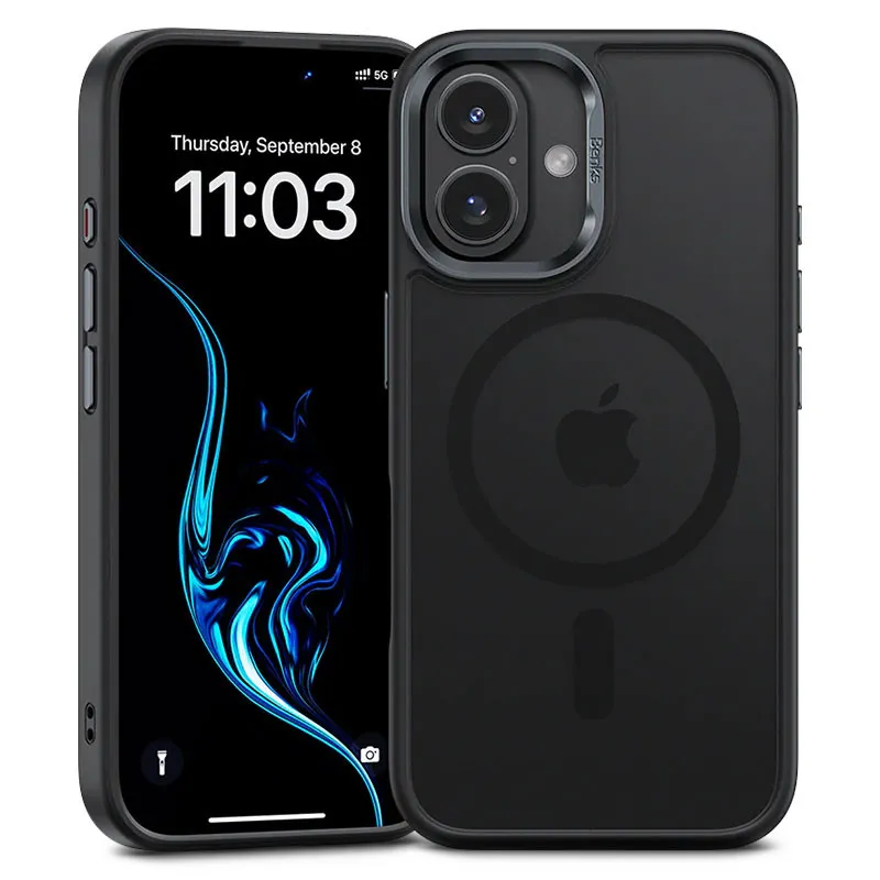 iPhone 16 Plus | Coque MagSafe BENKS MagClap Mist Série iPhone 16 Plus | Coque MagSafe BENKS MagClap Mist Série