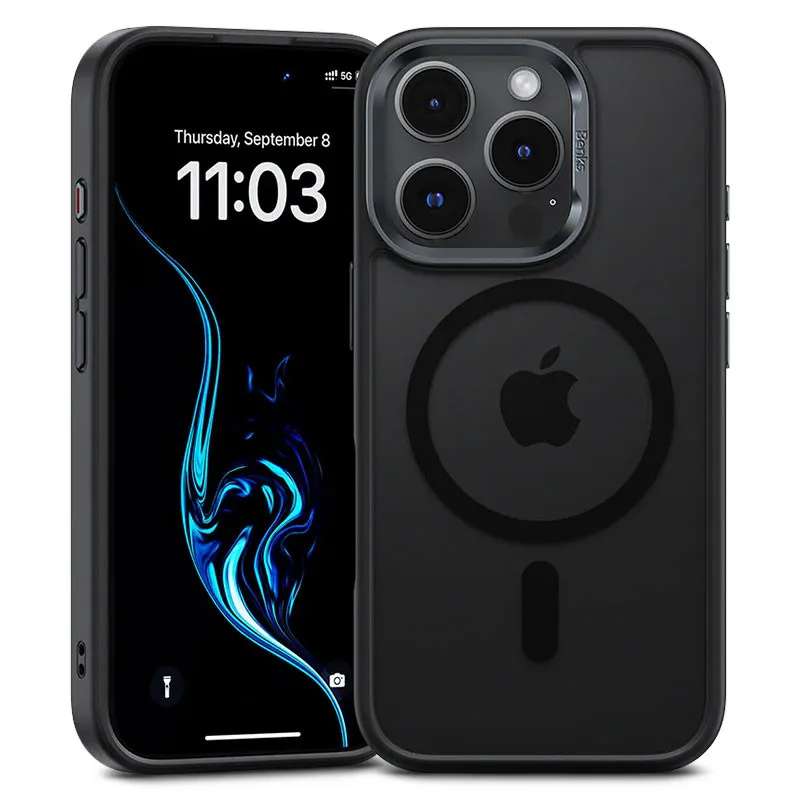 iPhone 16 Pro Max | Coque MagSafe BENKS MagClap Mist Série iPhone 16 Pro Max | Coque MagSafe BENKS MagClap Mist Série