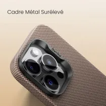 iPhone 16 | Coque MagSafe BENKS ArmorTint en Kevlar®