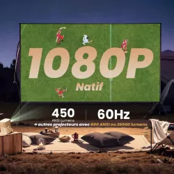 Vidéoprojecteur LED Portatif YABER T2 Plus