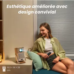 Vidéoprojecteur LED Portatif YABER T2 Plus