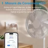 Prise Électrique Wi-Fi MEROSS Matter avec Consommation Électrique