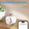 Prise Électrique Wi-Fi MEROSS Matter avec Consommation Électrique