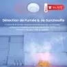 Détecteur de Fumée Connecté MEROSS avec Hub Apple HomeKit