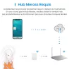 Détecteur de Fumée Connecté MEROSS avec Hub Apple HomeKit