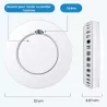 Détecteur de Fumée Connecté MEROSS avec Hub Apple HomeKit