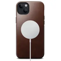 iPhone 14 Plus | Coque MagSafe NOMAD Modern en Cuir HORWEEN®