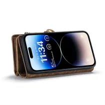 iPhone 16 Plus | Étui Portefeuille CaseMe & Coque Détachable
