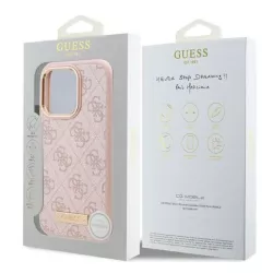 iPhone 16 Pro | Coque MagSafe GUESS Monogramme 4G