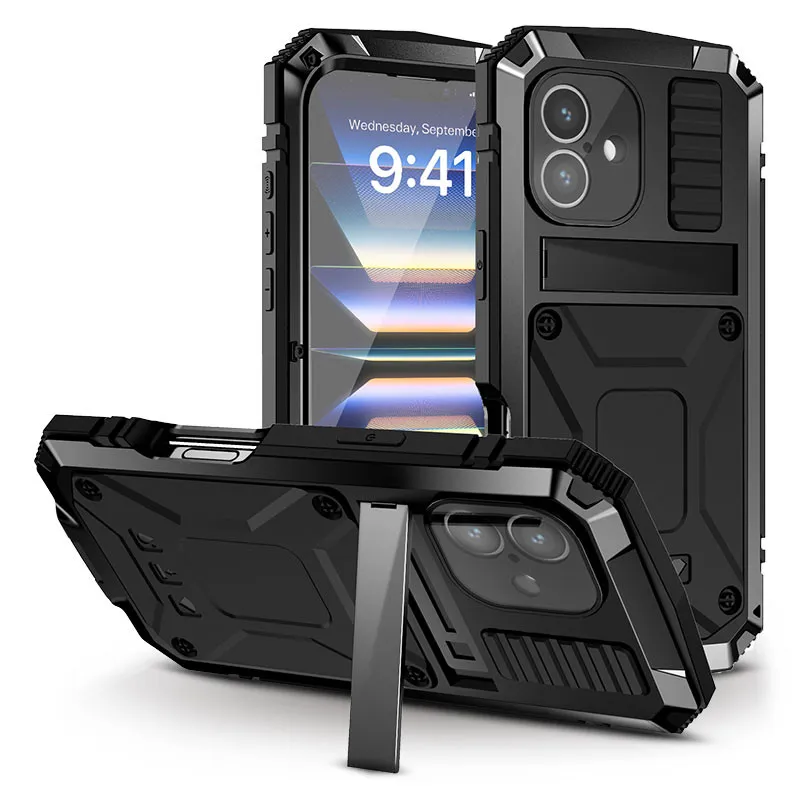 iPhone 16 | Coque Intégrale Antichoc R-JUST Alphacell iPhone 16 | Coque Intégrale Antichoc R-JUST Alphacell