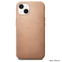 iPhone 13 | Coque MagSafe NOMAD Modern en Cuir HORWEEN®