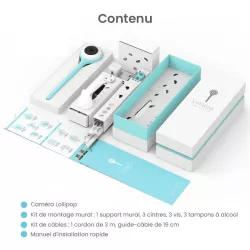Caméra Connectée Intelligente LOLLIPOP Baby Camera