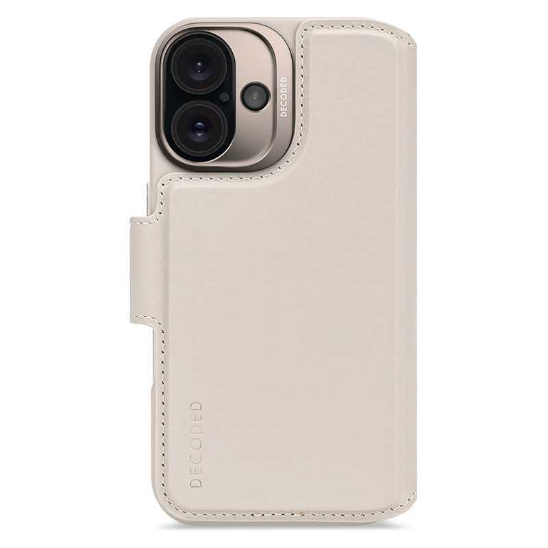 iPhone 16 | Étui Cuir DECODED MagSafe Detachable Wallet iPhone 16 | Étui Cuir DECODED MagSafe Detachable Wallet