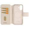 iPhone 16 | Étui Cuir DECODED MagSafe Detachable Wallet