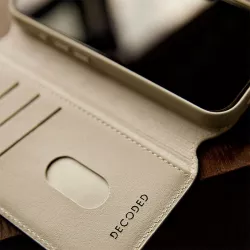 iPhone 16 | Étui Cuir DECODED MagSafe Detachable Wallet