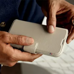 iPhone 16 | Étui Cuir DECODED MagSafe Detachable Wallet