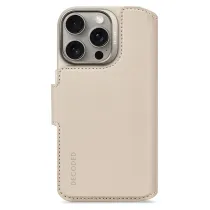 iPhone 16 Pro | Étui Cuir DECODED MagSafe Detachable Wallet