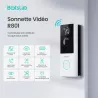 Sonnette Vidéo Wi-Fi BOTSLAB R801 2K