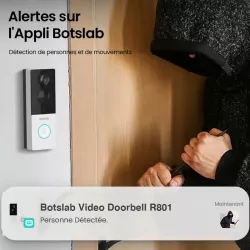 Sonnette Vidéo Wi-Fi BOTSLAB R801 2K