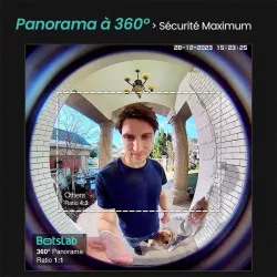 Sonnette Vidéo BOTSLAB 2 R810 | Wi-Fi 2,4Ghz