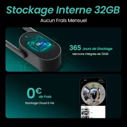 Sonnette Vidéo BOTSLAB 2 R810 | Wi-Fi 2,4Ghz