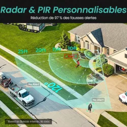 Sonnette Vidéo BOTSLAB 2 R810 | Wi-Fi 2,4Ghz