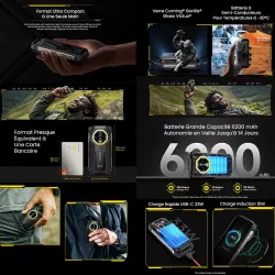 Smartphone Étanche Antichoc ULEFONE Armor Mini 20 Pro 5G