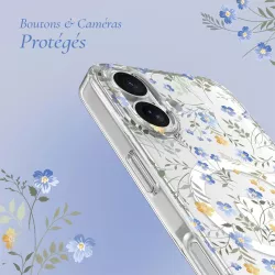 iPhone 16 | Coque MagSafe TECH PROTECT MagMood Flowers
