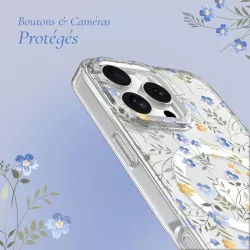 iPhone 16 Pro | Coque MagSafe TECH PROTECT MagMood Flowers