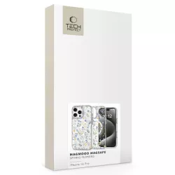 iPhone 16 Pro | Coque MagSafe TECH PROTECT MagMood Flowers